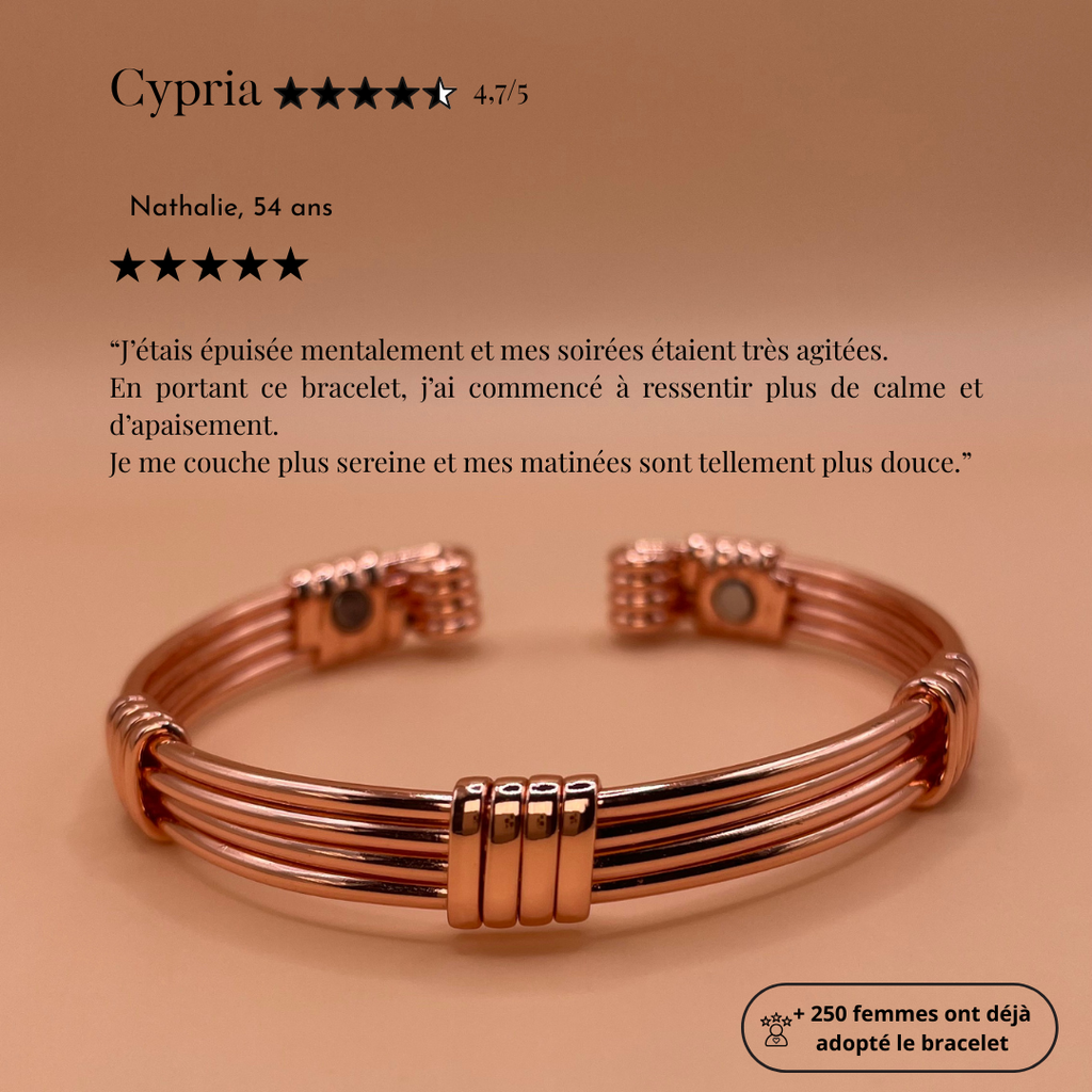 Bracelet bien-être en cuivre