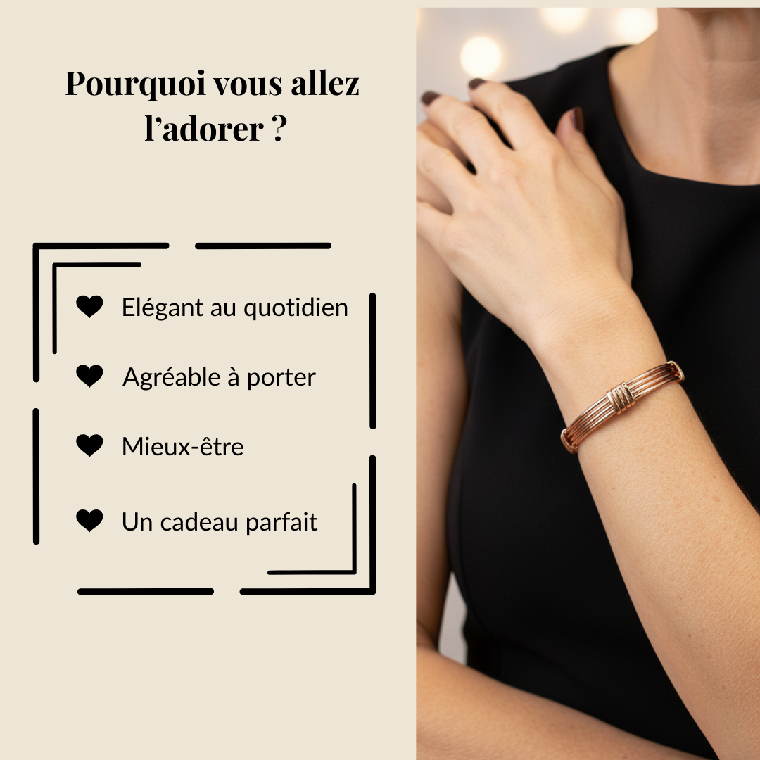 Bracelet bien-être en cuivre